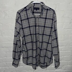 Five Four Plaid Button Down L